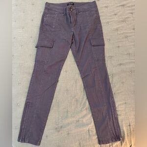 White House Black Market Dark Gray Cargo Pants